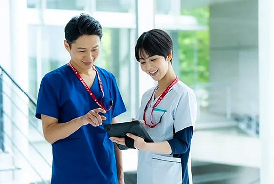 検査技術指導画像